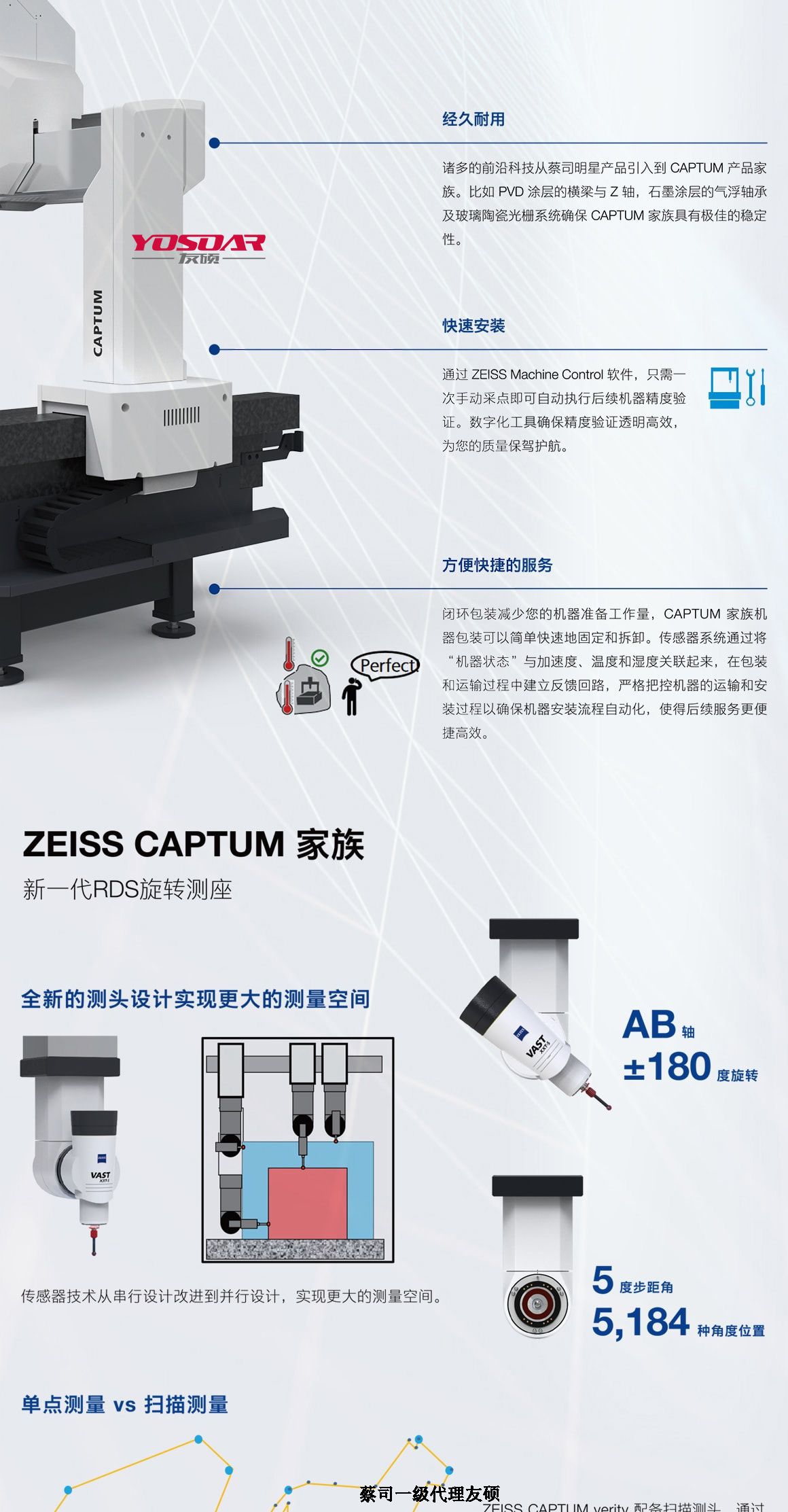 抚顺蔡司三坐标CAPTUM